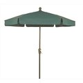 Fiberbuilt Home Fiberbuilt Home 7Gcrcb-T-Fg Garden Umbrella 7.5 Ft - Forest Green 7GCRCB-T-FG